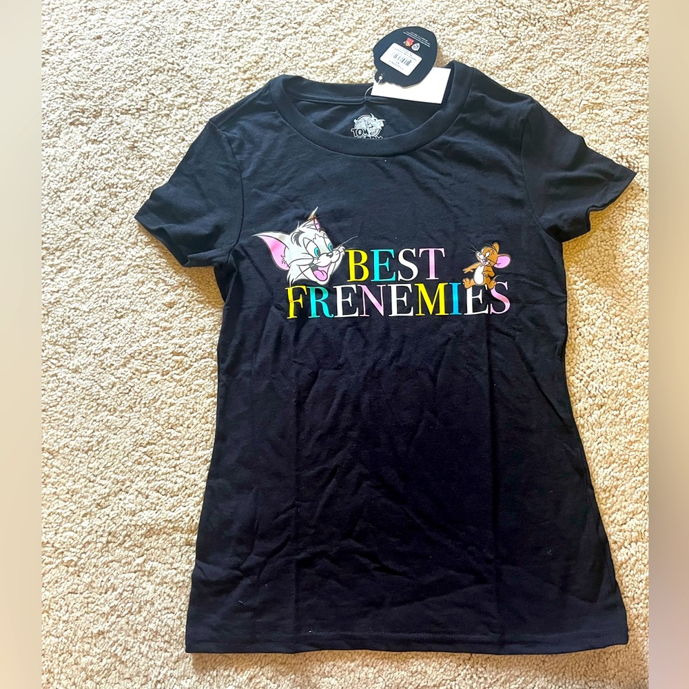 Tom and Jerry Best Frenamies XS tee